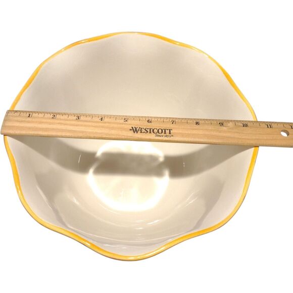 Pioneer Woman Mixing Bowls Set Of 3 Fall Floral Polk Dot Autumn Serving Nesting - Picture 8 of 15